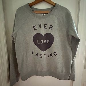 Ever lasting love sweatshirt from Old Navy in medium. Wear for Pride month!